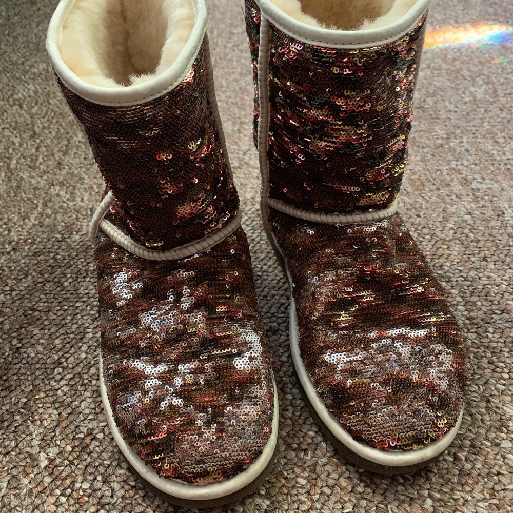 Women’s sparkling UGG boots